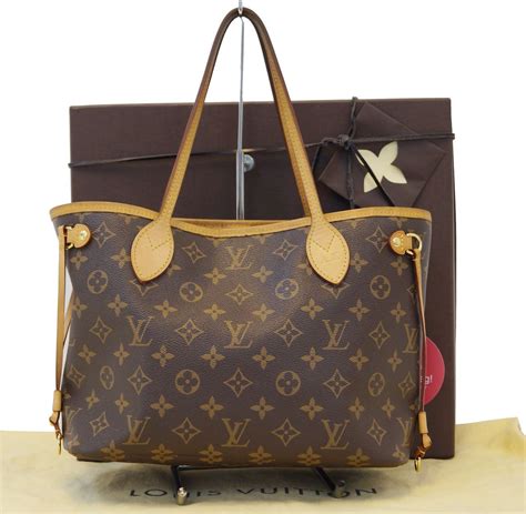 lv neverfull monogram pivoine|Neverfull PM Monogram Petite Size Brown Tote .